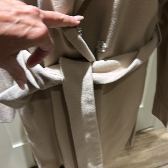 Aritzia Babaton camel coloured coat. Belt, waste snap. Wool blend coat, size L. - Picture 3 of 11